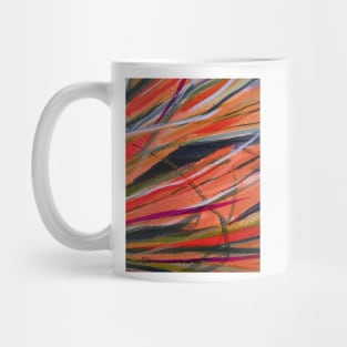 Abstract Grass 1 Digitally Enhanced 1 Mug